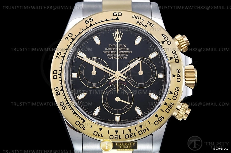 0904 Contemporary ROLDYT0440 – Daytona 116503 904L YG SS Blk Stk QF V3 SH 952